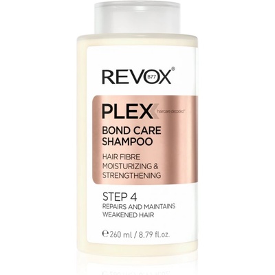 Revox PLEX Bond Care Shampoo. Step 4 подсилващ шампоан с хидратиращ ефект 260ml