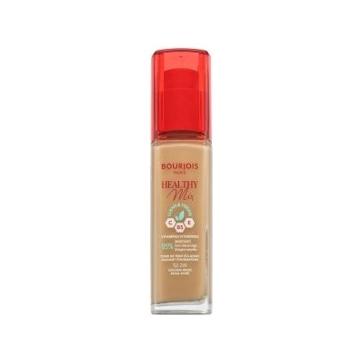 Bourjois Healthy Mix Clean & Vegan Radiant Foundation tekutý make-up pre zjednotenie farebného tónu pleti 52.2W Golden Beige 30 ml