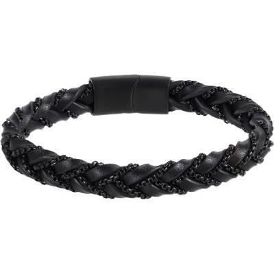 Free Style kožený náramek s chirurgickou ocelí MBSS188