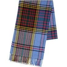 Joshua Ellis 1767 Joshua Ellis Classic Tartan Check Scarf Blue Red