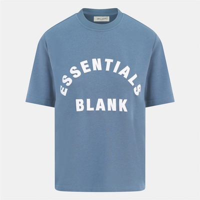 Blank Essentials Дамска тениска Blank Essentials Blank Arched Print Puff T-Shirt Ladies - Orion Blue
