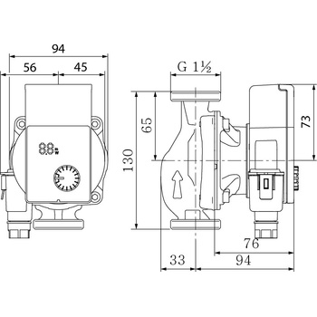 Wilo Yonos Pico 1.0 25/1-5 4248092