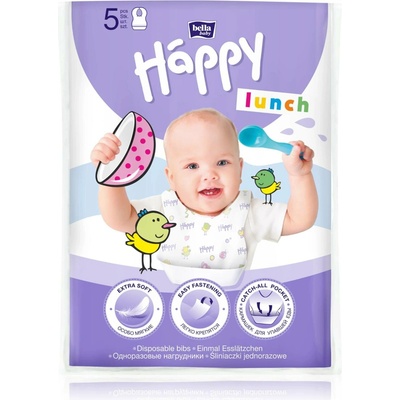 Bella Baby jednorázové bryndáčky Happy Lunch 5 ks – Hledejceny.cz