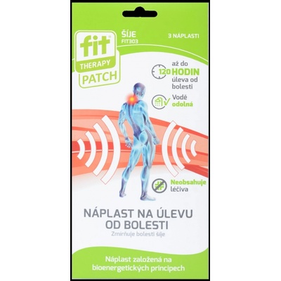 Fit Therapy náplast na šíji 3 ks