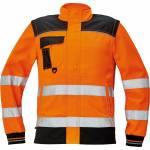 CERVA Cerva knoxfield hi-vis / 2в1 светлоотразително работно яке с яка - оранжево 60 (0301046490060)