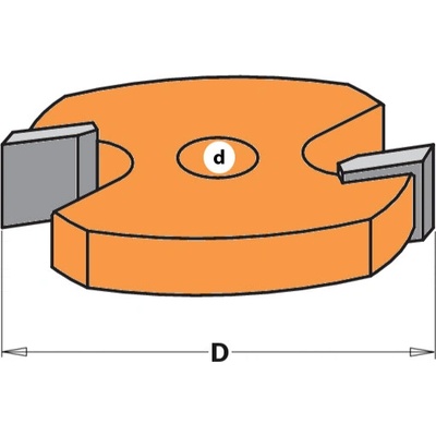 CMT Orange Tools CMT C822 Talířová fréza - 8mm pro C9905…