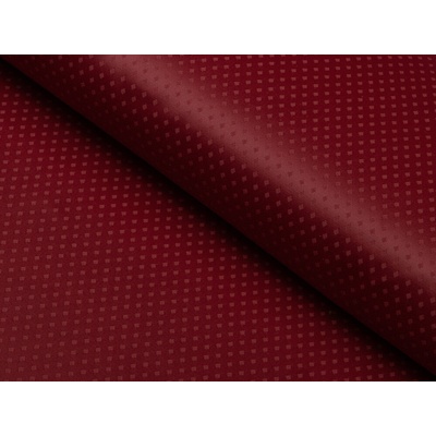 Dekoračná látka PM-002 Drobné nopky - vínovo červená - šírka 160 cm