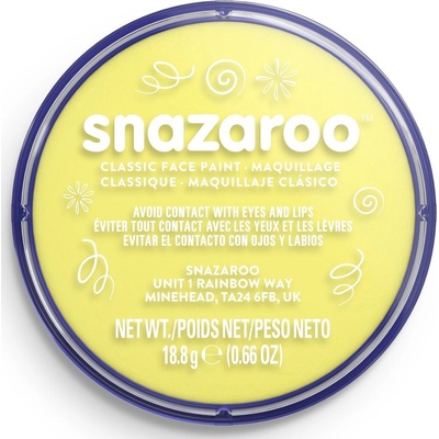 Snazaroo barva na obličej 18 ml Žlutá světlá Pale Yellow – Zboží Dáma