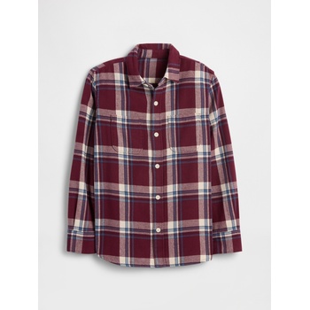 GAP Бебешка фланелена риза GAP GAP | Cherven | Момчешки | XS