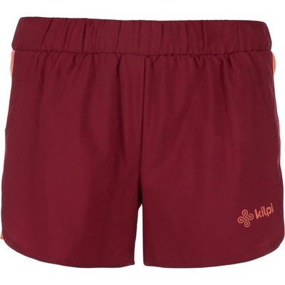 Kilpi dámské kraťasy LAPINA-W tmavě červená