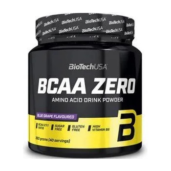 BioTechUSA Аминокиселини BCAA Zero / 40 Serv. - Синьо грозде, 361 грама, 900