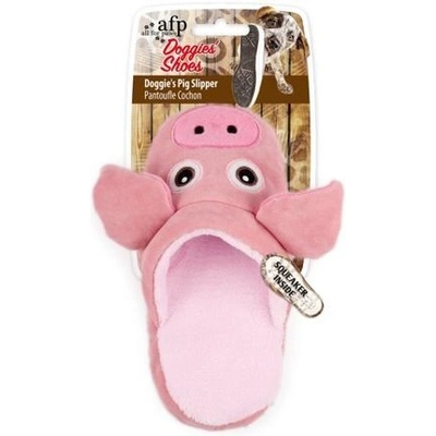 AFP Doggies Shoes prase Plyšový pantofel
