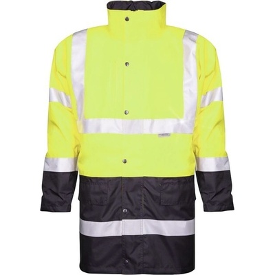 Ardon HI VIS 4 1 zimná NEPREMOKAVÁ bunda ŽLTÁ H8911
