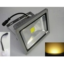 Záhradné lampy Solight LED vonkajší reflektor, 20W, 1400lm, AC 230V, čierny