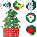 Guirma Adventní kalendář stromeček 70 x 55 cm