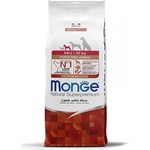 Monge Natural Superpremium Mini Puppy and Junior Monoprotein Lamb with Rice - пълноценна суха храна за подрастващи кученца от дребните породи с агнешко и ориз - 7, 5 кг, Италия - 1075