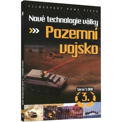 Filmexport HV s. r. o Nové technologie války 3: Pozemní vojsko - DVD (027564)