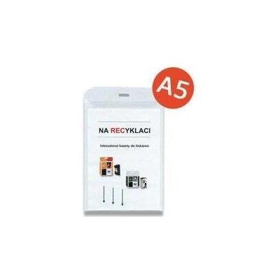 Karton P+P vývěsný obal A5 transparentní