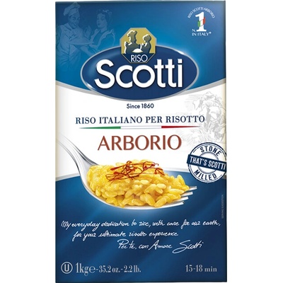 Riso Scotti Arborio 10 x ryža 1 kg