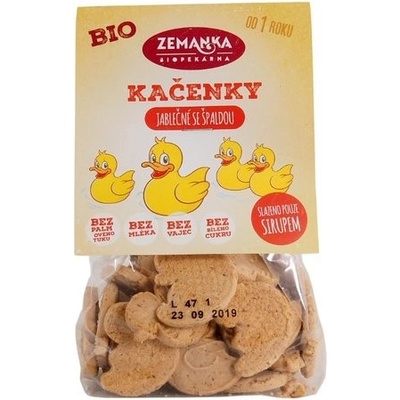 Biopekárna Zemanka Jablečné bio kačenky se špaldou 100 g
