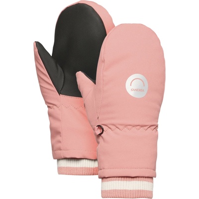 Viking By Norway Alv Winter Insulated mitten detské zimné rukavice ružová strieborná