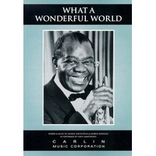 Louis Armstrong What A Wonderful World noty na klavír, zpěv, akordy na kytaru