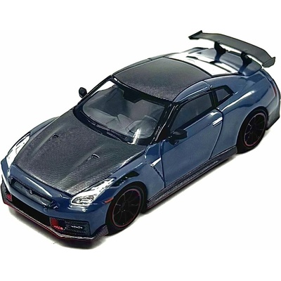 MINI GT Nissan GTR Nismo 2024 Nismo Stealth Gray 1:64