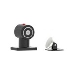 Dorcas RS5524 BLACK - електромагнитен, задържащ механизъм, Door Holder, за аварийни врати, до 180kg (RS5524 BLACK)