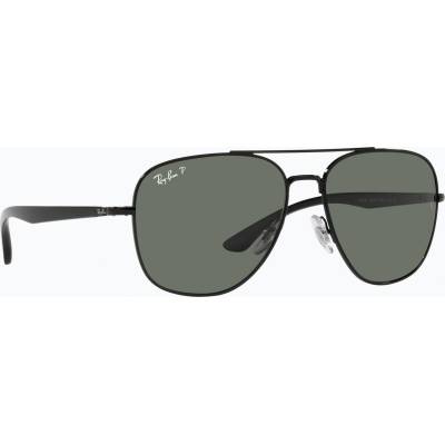 Ray-Ban Слънчеви очила Ray-Ban RB3683 black/green g-15 polarized