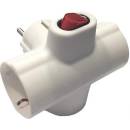 EUROLAMP 3 Plug Switch (10384)