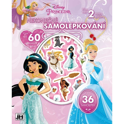 JIRI MODELS Nekonečné samolepkování Disney Princezny