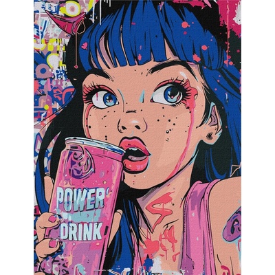 Ideyka Ideyka Malování podle čísel Barevná energie art_selena_ua 30 x 40 cm