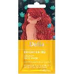 Delia Cosmetics Изсветляваща крем маска за лице, 8 ml