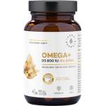 Aura Herbals Omega-3 500 mg + Vitamin D3 800 IU [60 Гел капсули]