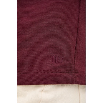 BOSS Поло тениска с коприна boss beckham x boss (50554093)