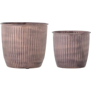 Bloomingville Метални покрития за кашпи в комплект от 2 броя ø 21, 5 cm Kenzie - Bloomingville (82066327)