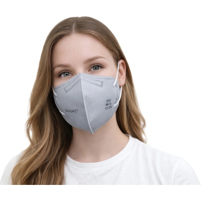 Pardam nanorespirátor BreaSAFE COMMUNITY MASK FFP2 Znovupoužitelný Šedá L 5 ks