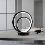 Onli - led настолна лампа noelia led/10w/230v 22 см черна (ol0575)