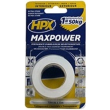 HPX MaxPower Oboustranná lepící páska 19 mm x 2 m čirá