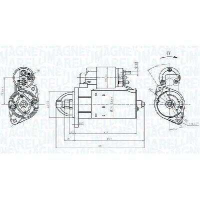 Startér MAGNETI MARELLI MQS1172