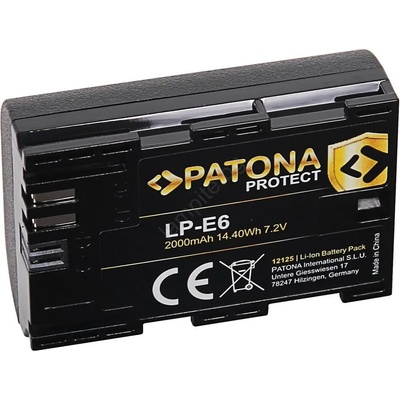 PATONA - Батерия Canon LP-E6 2000mAh Li-Ion Protect (IM0877)