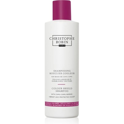 Christophe Robin Color Shield Shampoo with Camu-Camu Berries подхранващ шампоан за боядисана коса и коса с кичури 250ml