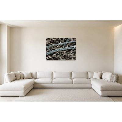Obraz na plátně – Propletená mikroskopická vlákna 140 × 105 cm – Hledejceny.cz