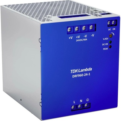 TDK-Lambda DRF960-24-1 sieťový zdroj na montážnu lištu (DIN lištu), 24 V, 40 A, 960 W