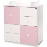 Lorelli Classic ШКАФ new ЦВЯТ БЯЛО/orchid pink (10170110038a)