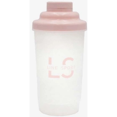 Šejkr na proteinové koktejly Line Sport 600 ml - transparentní