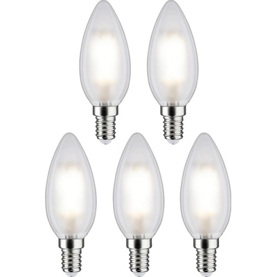 Paulmann 29096 LED Energetická třída EEK2021 F A G E14 svíčkový tvar 4.8 W neutrální bílá
