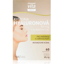 Maxivita Beauty kyselina hyaluronová 100 mg + koenzym Q10 60 kapslí