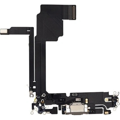 Apple iPhone 15 Pro Max - Nabíjecí Konektor + Flex Kabel (Natural Titanium)