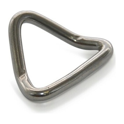 Trojuholník zváraný zalomený, nehrdz. oceľ A4, 4x26mm